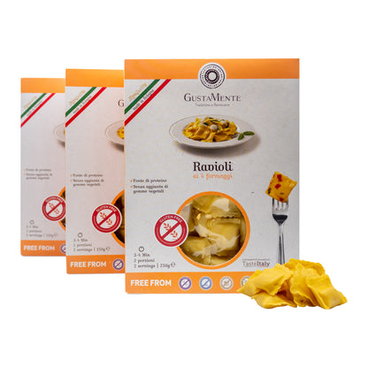 Ravioli 4 Formaggi Senza Glutine 250g