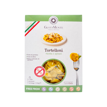 Ravioli Ricotta e Spinaci Senza Glutine 250g